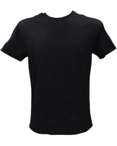 Moschino Lässiges baumwoll t-shirt - Schwarz
