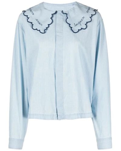 Maison Labiche Blouses & shirts > blouses - Bleu