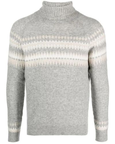 Eleventy Turtlenecks - Grey