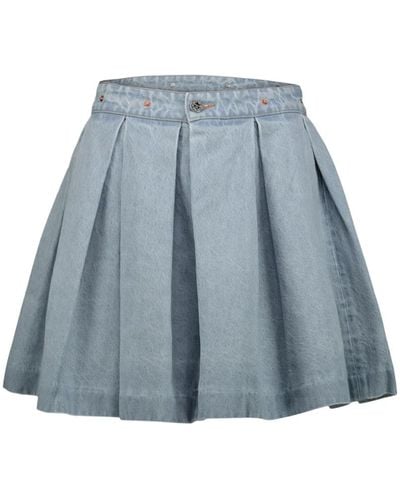 Vetements Skirts > short skirts - Bleu