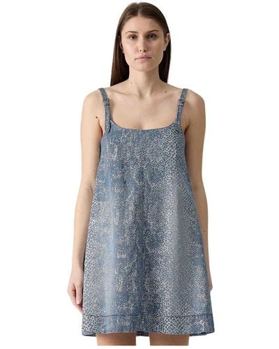 Versace Short Dresses - Blue