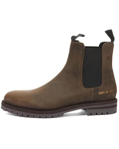 Common Projects Chelsea boots - Braun