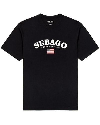 Sebago T-Shirts - Schwarz