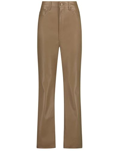 Nukus Straight Trousers - Natural