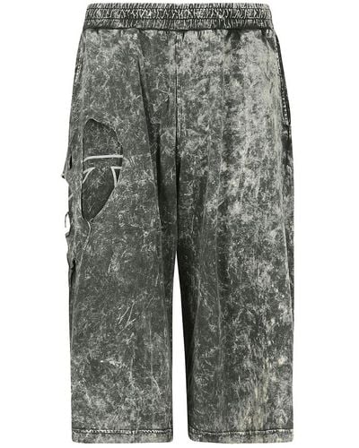 DIESEL Long Shorts - Gray