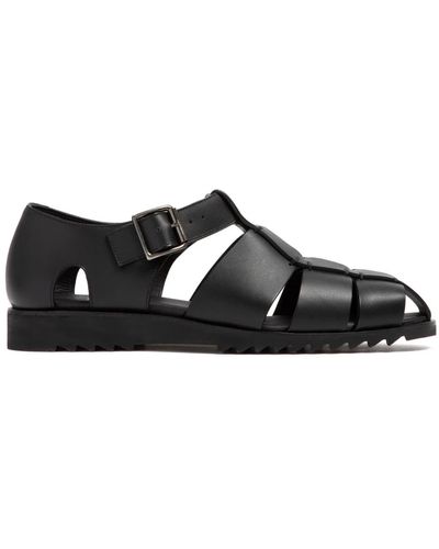 Paraboot Shoes > sandals > flat sandals - Noir