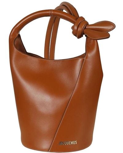 Jacquemus Bucket Bags - Brown