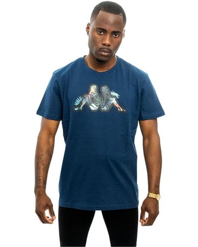 Kappa Tijun tee t -shirt - Blu