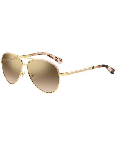 Kate Spade Amarissa/s oro rosa occhiali da sole - Metallizzato