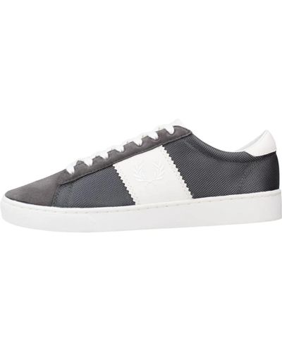Fred Perry Moderne spencer poly sneakers - Blau