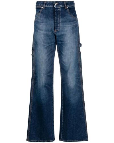 Heron Preston Ex-ray carpenter wide-leg jeans - Azul
