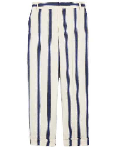 Max Mara Trousers > straight trousers - Bleu