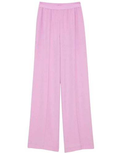 JOSEPH Trousers > wide trousers - Rose