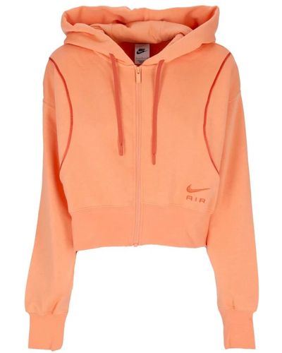 Nike Air fleece full-zip hoodie - Orange