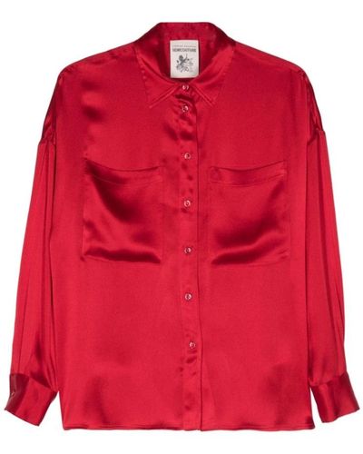 Semicouture Shirts - Rojo