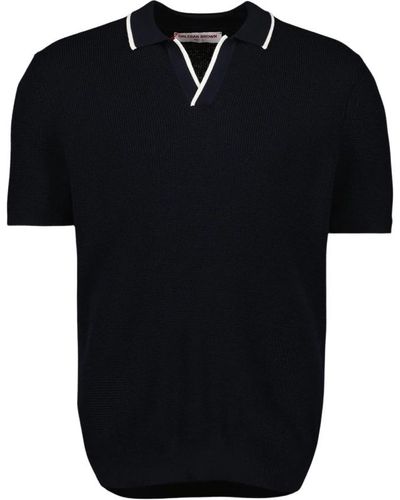 Orlebar Brown Tops > polo shirts - Noir