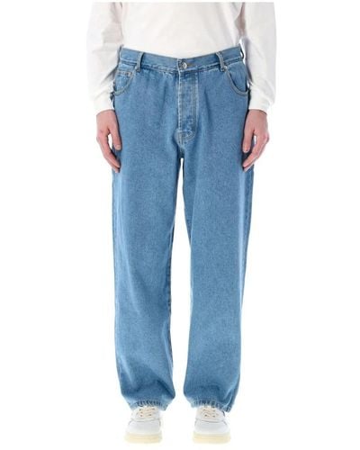 Pop Trading Co. Loose-Fit Jeans - Blue