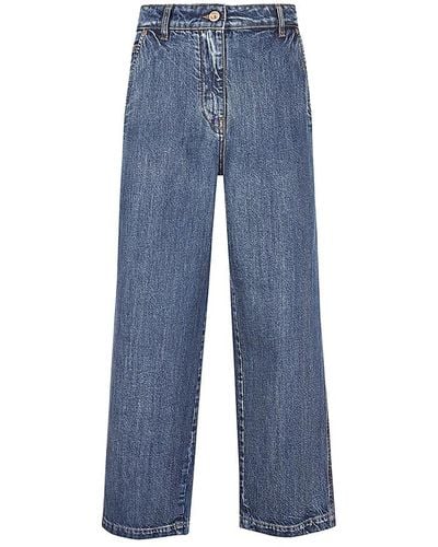 Aspesi Straight jeans - Azul