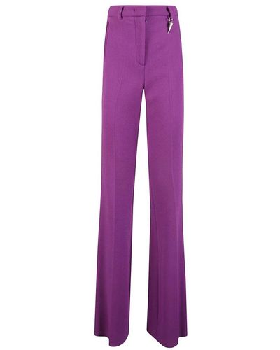 Roberto Cavalli Wide Trousers - Purple