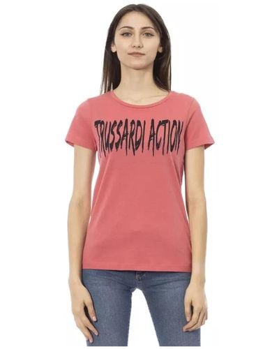 Trussardi Tops > t-shirts - Rouge