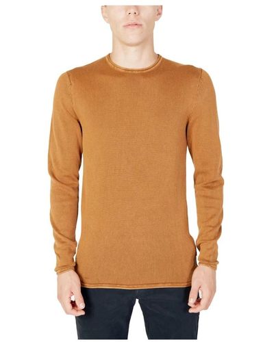 Only & Sons Round-neck Knitwear - Natur