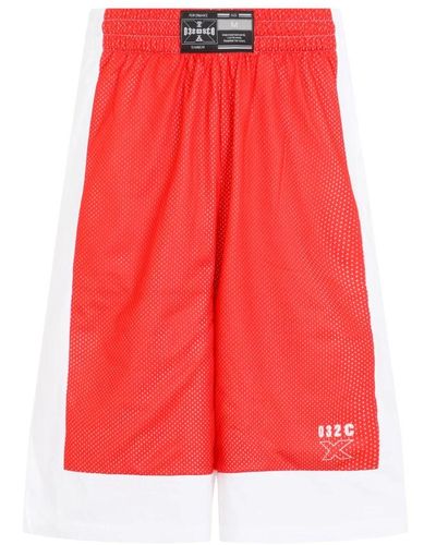 032c Long Shorts - Red