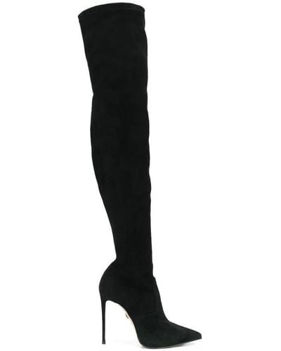 Le Silla Over-Knee Boots - Black