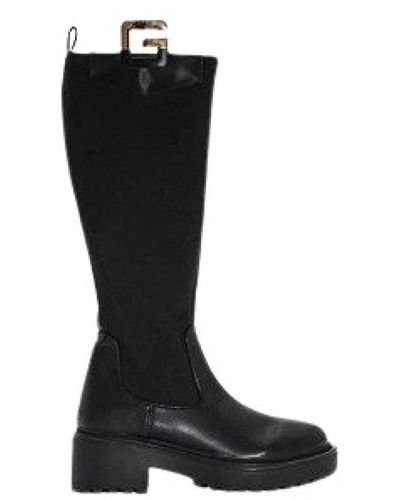 Gaelle Paris High Boots - Black