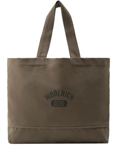 Woolrich Tote bags - Marrone