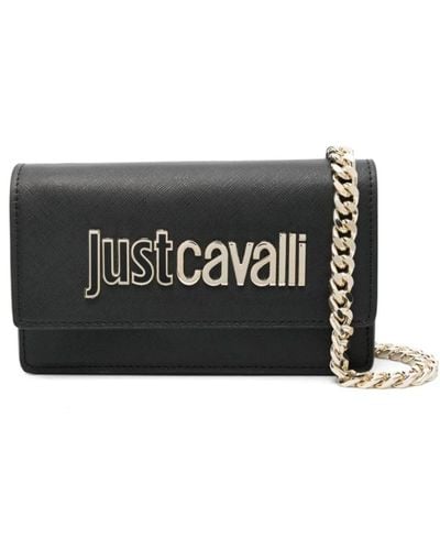 Just Cavalli Cross Body Bags - Black