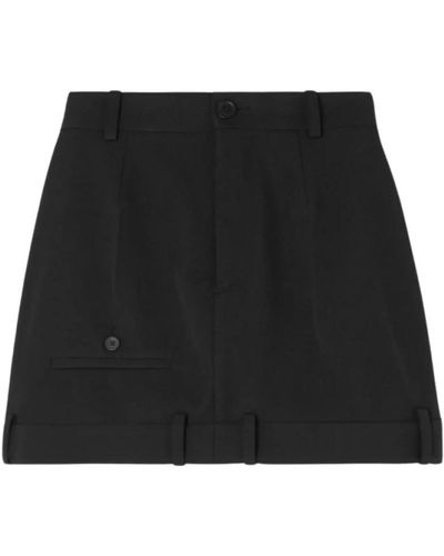 Balenciaga Short Skirts - Black