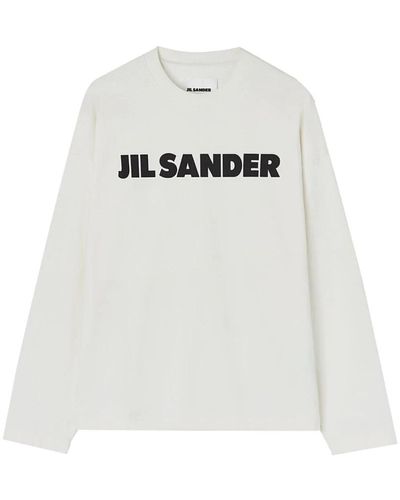 Jil Sander T-shirts à manches longues - Blanc