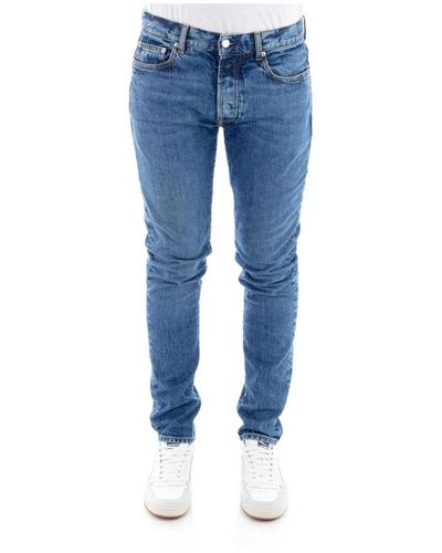 Covert Jeans slim in eco-denim - Blu