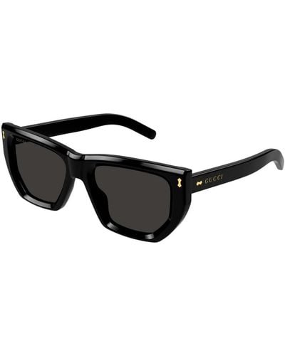 Gucci Stylische sonnenbrille gg1520s,schwarze/graue sonnenbrille