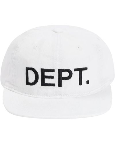 GALLERY DEPT. Weiße baumwoll-logo-mütze