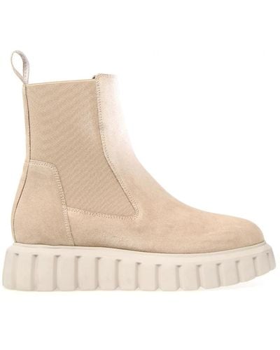 Voile Blanche Chelsea Boots - Natural
