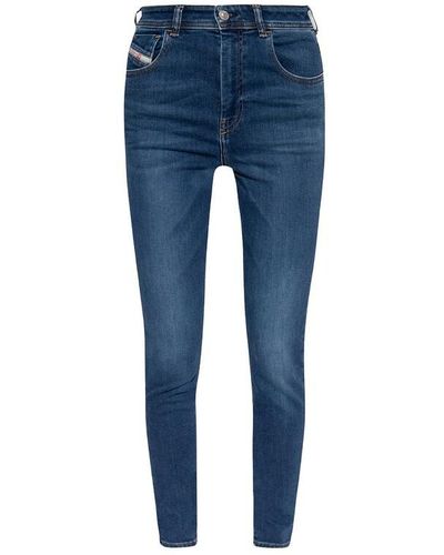 DIESEL 1984 slandy high super skinny jeans - Azul