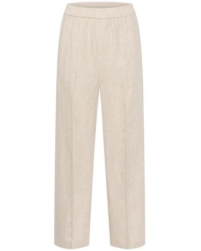 Inwear Straight Trousers - Natural