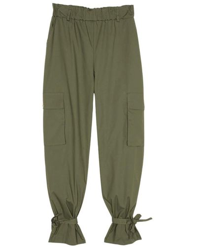 Twin Set Tapered Trousers - Green