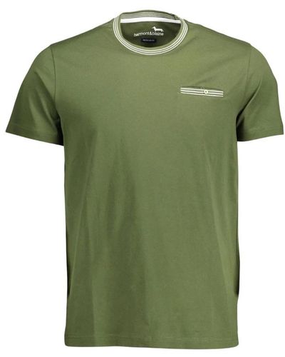 Harmont & Blaine T-Shirts - Green