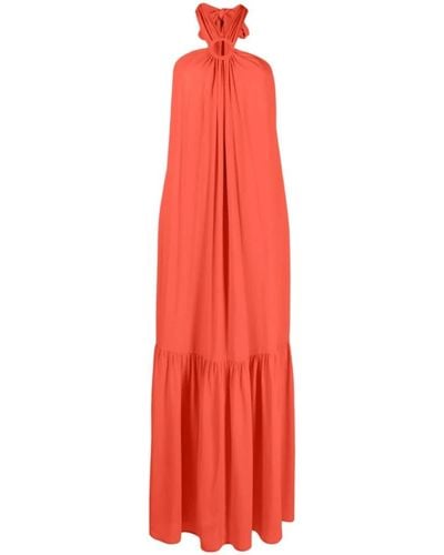 Erika Cavallini Semi Couture Maxi Dresses - Red