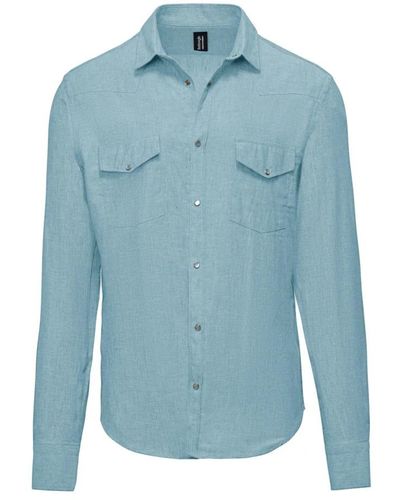 Bomboogie Casual Shirts - Blue
