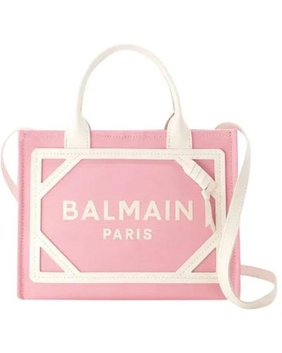 Balmain Canvas handtaschen - Pink