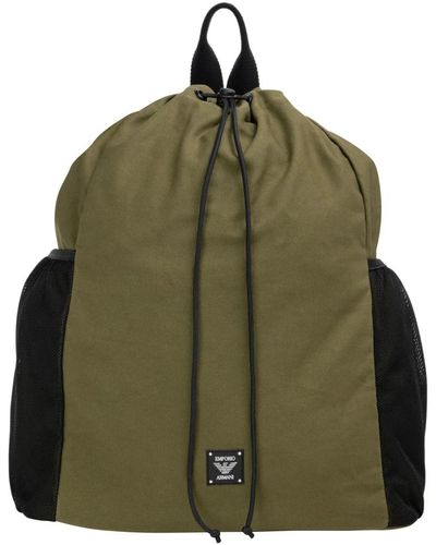 Emporio Armani Bunte badebekleidung rucksack - Grün