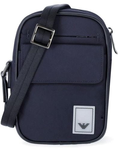 Emporio Armani Messenger bags - Blau
