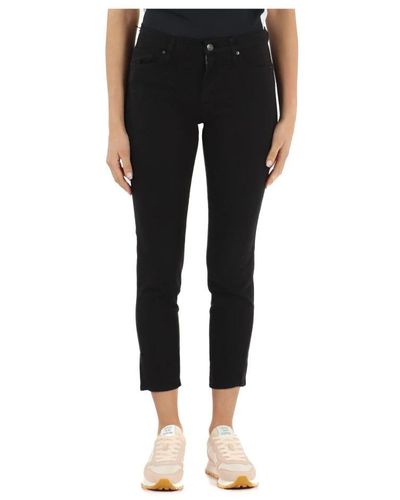 Armani Exchange Cropped Jeans - Black