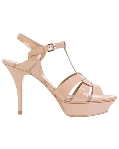 Saint Laurent High Heel Sandals - Pink