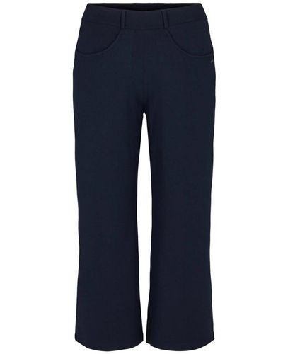 LauRie Cropped trousers - Blau