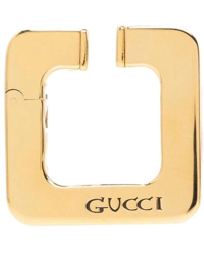 Gucci Logo ohrmanschette - Mettallic