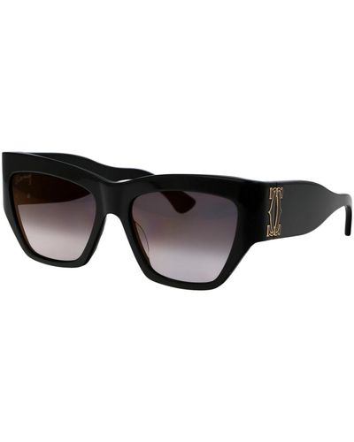 Cartier Stylische sonnenbrille ct0435s - Schwarz
